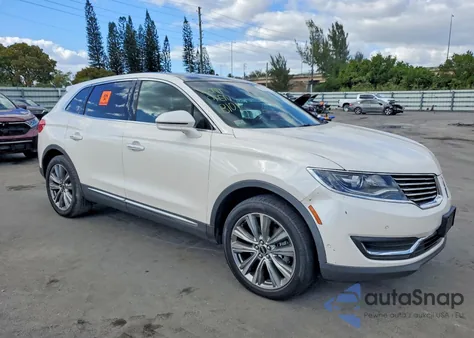 2017 Lincoln Mkx Reserve z USA, uszkodzony, nr VIN 2LMPJ8LP5HBL50625